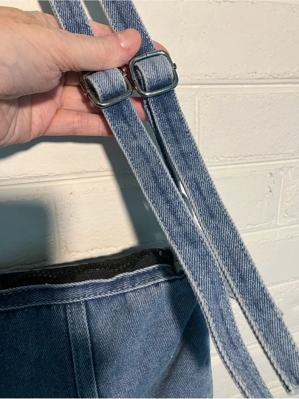 Unbranded denim crossbody
